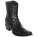Botin Avestruz Piel Original Punta Europea LAB