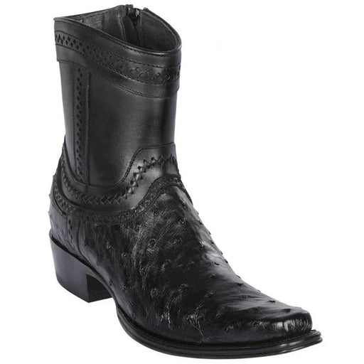 Botin Avestruz Piel Original Punta Europea Botin Avestruz Piel Original Punta Europea LAB