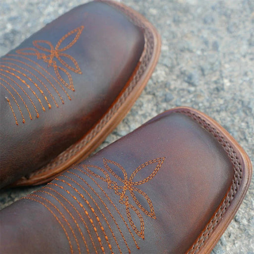 Botin Charro Quincy con Punta Cuadrada
