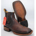 Botin Charro Quincy con Punta Cuadrada