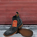 Botin de Cocodrilo Grabado con Punta Cuadrada