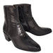 Botines Piel Avestruz Pata Horma Puntal