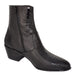 Botines Piel Avestruz Pata Horma Puntal LAB-630505