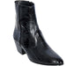 Botines Piel Avestruz Pata Horma Puntal LAB-630505