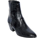 Botines Piel Avestruz Pata Horma Puntal LAB
