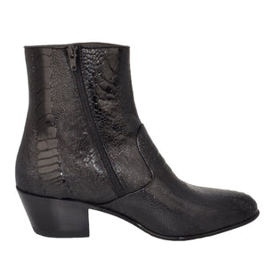 Botines Piel Avestruz Pata Horma Puntal - Image 2