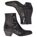 Botines Piel Avestruz Pata Horma Puntal LAB-630505
