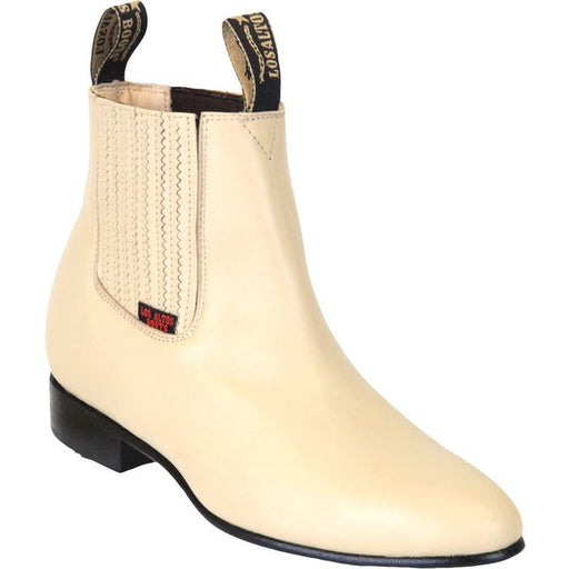 Botines Charros de Piel de Venado Original Color Arena LAB