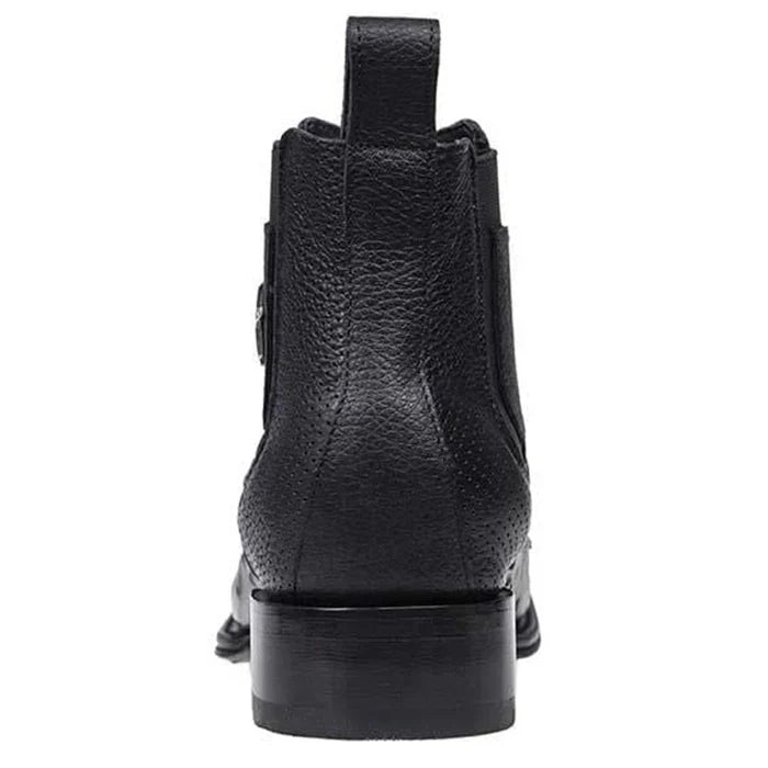 Botin Vaquero de Avestruz Original Horma Cuadrada LAB