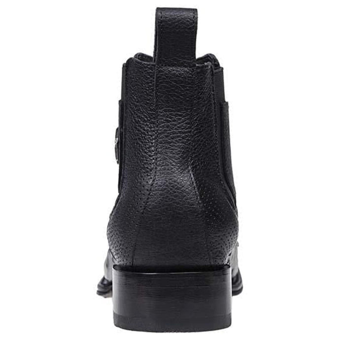 Botin Vaquero de Avestruz Original Horma Cuadrada LAB