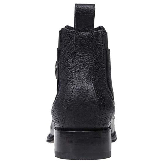 Botin Vaquero de Avestruz Original Horma Cuadrada LAB-82BV0305