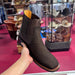 Brown Python Print Short Cowboy Boots by Hooch Boots
