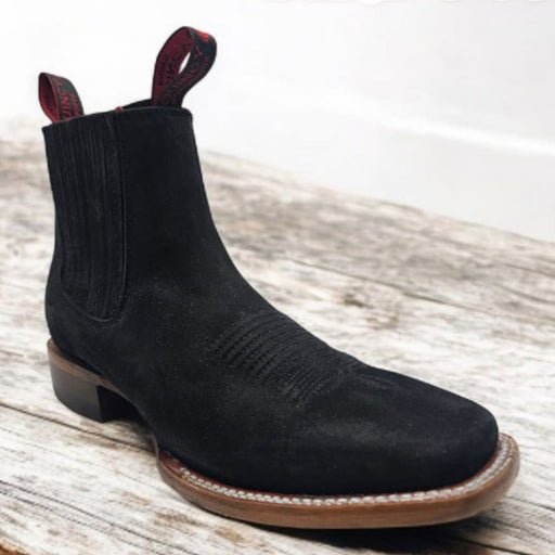 Square Toe Chelsea Boots