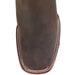 Botines Charros de Gamuza Punta Cuadrada Los Altos Boots Color Cafe