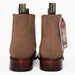 Botines Charros de Gamuza Punta Cuadrada Los Altos Boots Color Taupe  LAB-82B6361