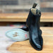 Botines Charros de Piel de Venado Original Color Negro