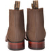 Botines Charros de Gamuza Punta Cuadrada Los Altos Boots