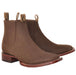 Botines Charros de Gamuza Punta Cuadrada Los Altos Boots LAB