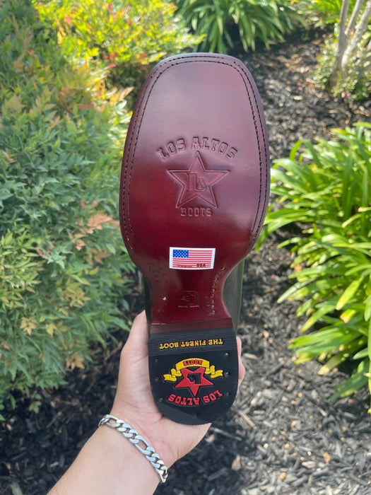 Botines Charros Punta Cuadrada Belmont Los Altos Boots