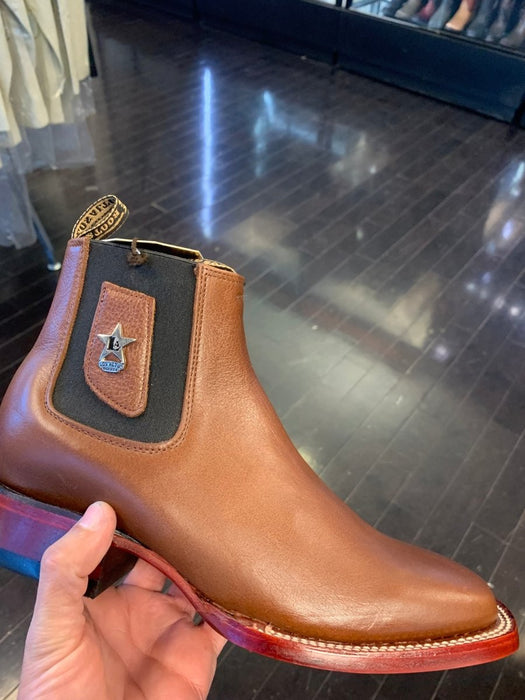 Botines Charros Punta Cuadrada Belmont Los Altos Boots LAB