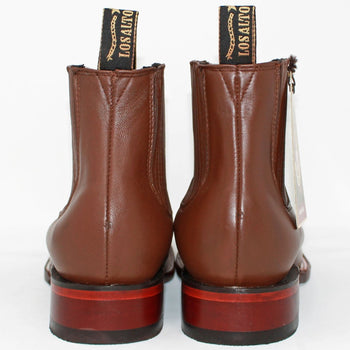 Botines Charros Punta Cuadrada Los Altos Boots LAB-82B8307 - Image 4