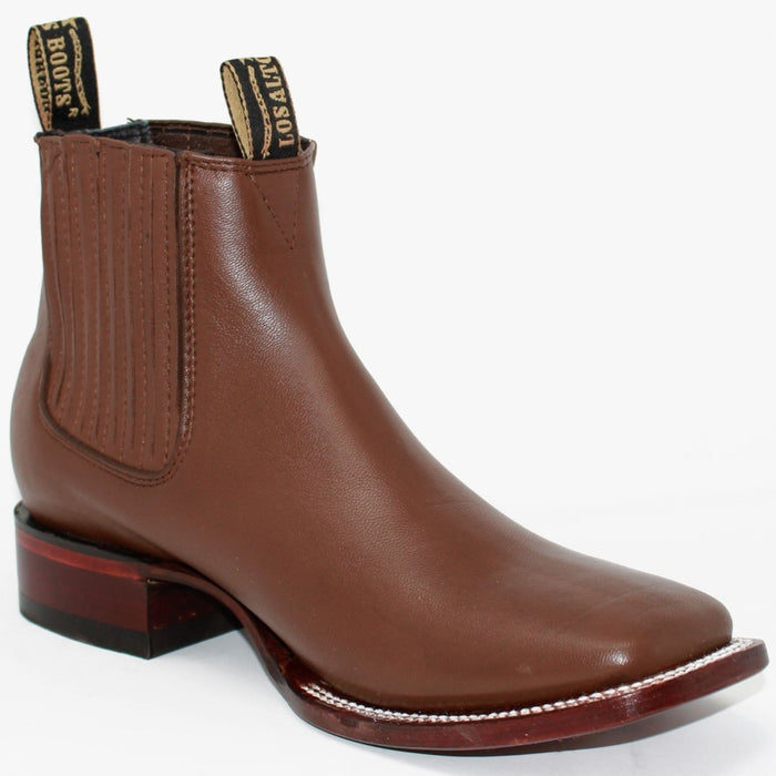 Botines Charros Punta Cuadrada Los Altos Boots