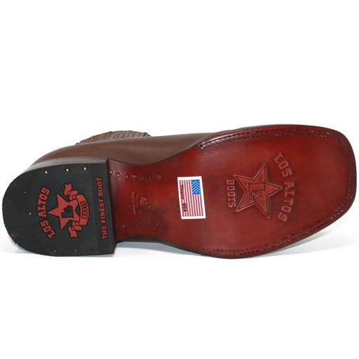 Botines Charros Punta Cuadrada Los Altos Boots LAB