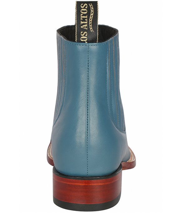 Botines Charros Punta Cuadrada Los Altos Boots LAB-82B8314