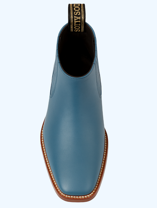 Botines Charros Punta Cuadrada Los Altos Boots LAB-82B8314