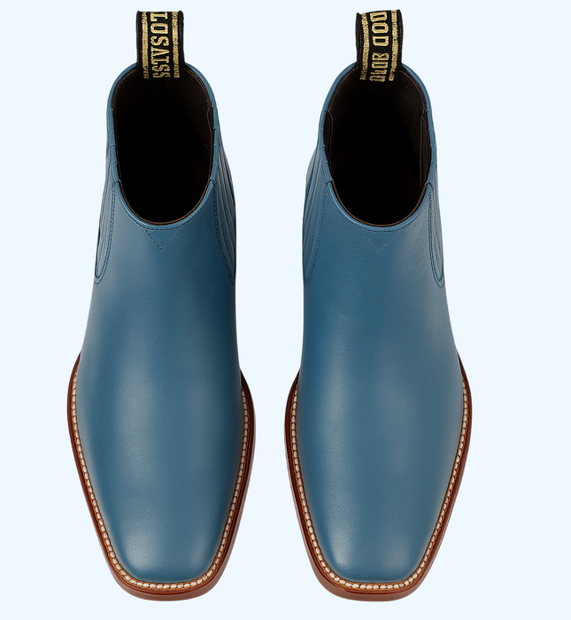 Botines Charros Punta Cuadrada Los Altos Boots LAB-82B8314