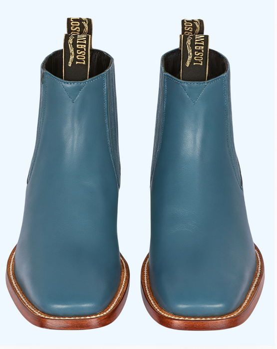 Botines Charros Punta Cuadrada Los Altos Boots LAB-82B8314