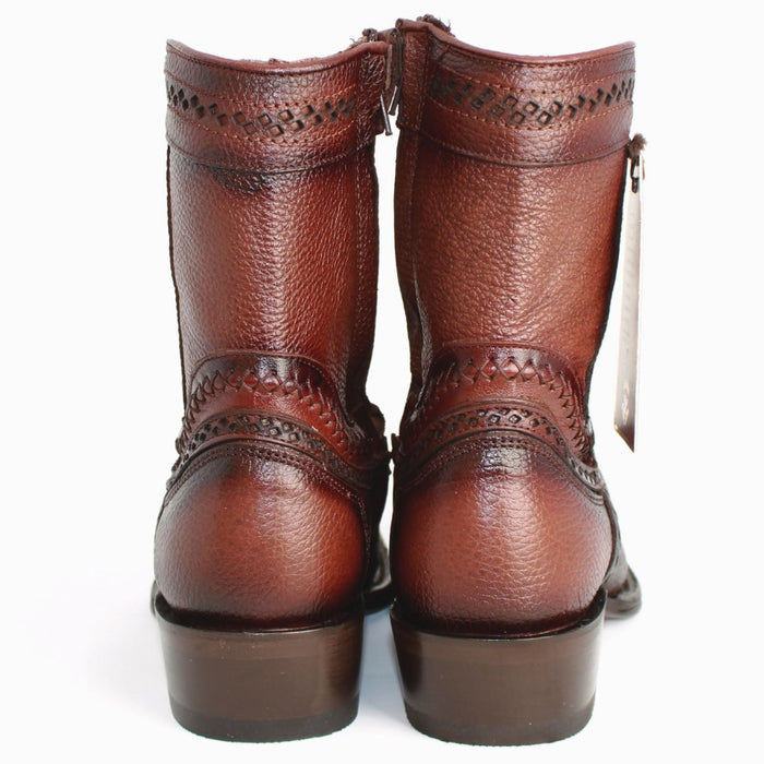 Botines de Cuero Original Punta Europea Cafe LAB - Image 4