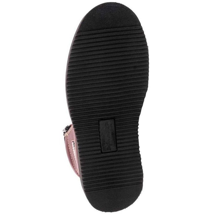 Botines de Trabajo Hammer con Doble Zipper Punta Reforzada Color Vino