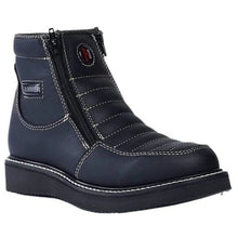 Botines de Trabajo Hammer Doble Zipper Suela Doble Densidad Color Negro