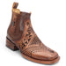Ankle Laser Engraved Boots