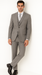 Brand: Caravelli Collezione Suit - Caravelli Suit - Caravelli italy Caravelli Men's Slim Fit 2 Button Light Grey Vested Suit