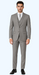 Brand: Caravelli Collezione Suit - Caravelli Suit - Caravelli italy Caravelli Men's Slim Fit 2 Button Light Grey Vested Suit