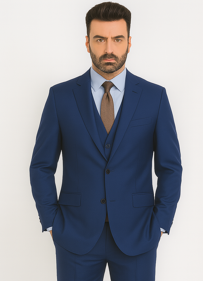 Caravelli Italy Men's Slim Fit Suit – Caravelli Collezione Formal Wear - Image 5