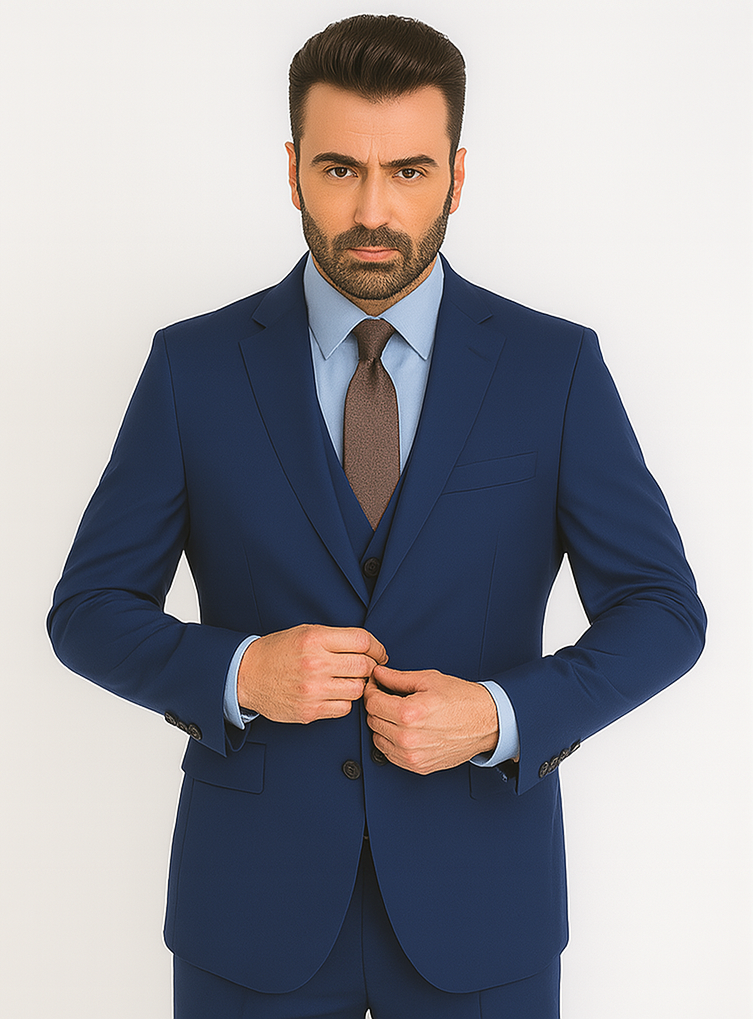 Caravelli Italy Men's Slim Fit Suit – Caravelli Collezione Formal Wear - Image 8