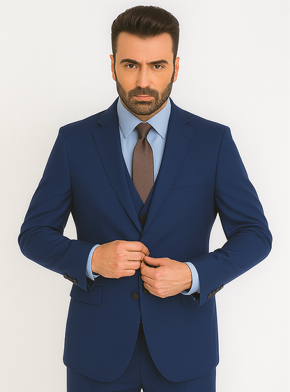 Caravelli Italy Men's Slim Fit Suit – Caravelli Collezione Formal Wear - Image 8