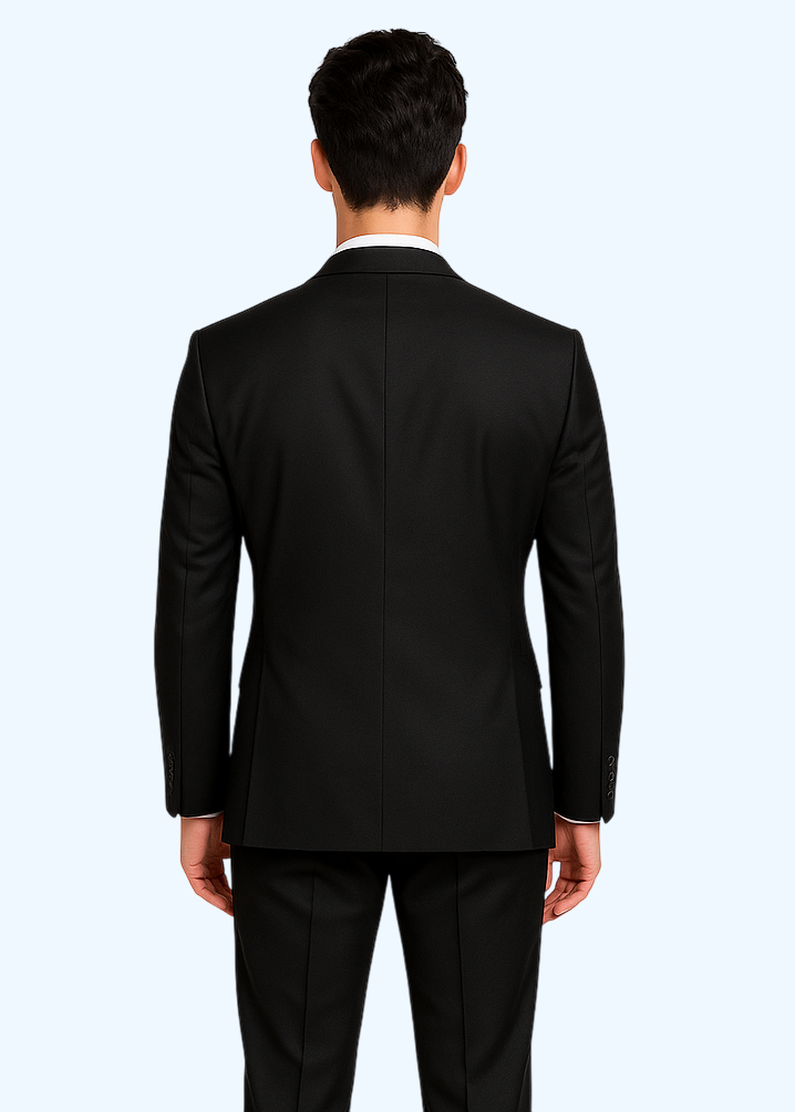 Brand: Caravelli Collezione Suit - Caravelli Suit - Caravelli italy Men's Beige Slim Fit Suit - Image 4