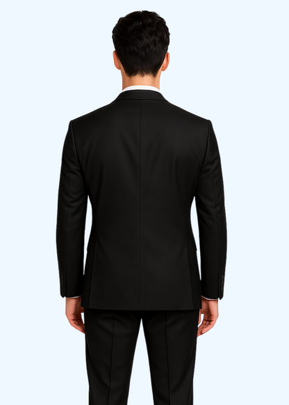 Brand: Caravelli Collezione Suit - Caravelli Suit - Caravelli italy Men's Beige Slim Fit Suit - Image 4