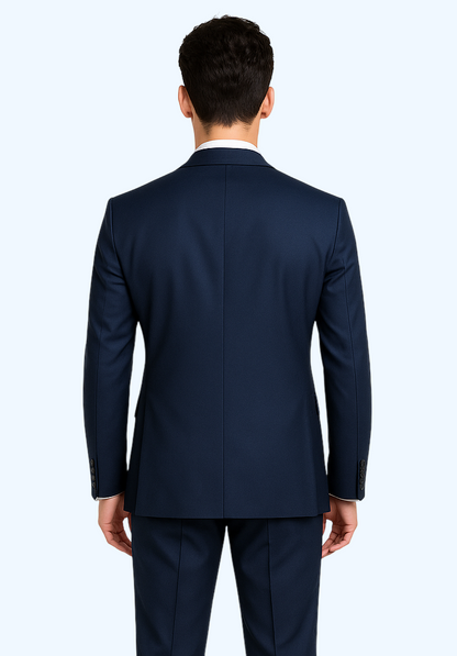 Brand: Caravelli Collezione Suit - Caravelli Suit - Caravelli italy Men's Beige Slim Fit Suit - Image 6