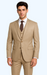 Brand: Caravelli Collezione Suit - Caravelli Suit - Caravelli italy Men's Beige Slim Fit Suit