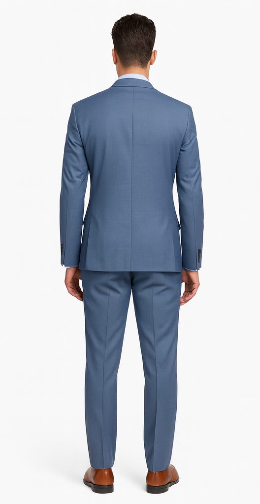 Brand: Caravelli Collezione Suit - Caravelli Suit - Caravelli italy Men's  Blue Suit - Image 2