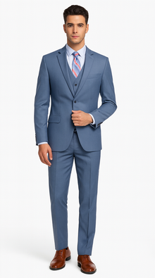Brand: Caravelli Collezione Suit - Caravelli Suit - Caravelli italy Men's  Blue Suit