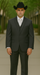 Brand: Caravelli Collezione Suit - Caravelli Suits - Caravelli italy Caravelli Men's 2 Buttons Grey 3 Piece Vested Suit