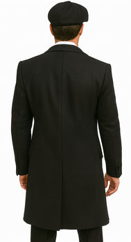 Brand New Quality 1920's English Style Peaky Blinders Style Vested Peaky Blinders Suits - Peaky Blinders Outfit + Overcoat + Hat (Peaky Blinder Custome) - Image 6