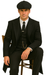 Brand New Quality 1920's English Style Peaky Blinders Style Vested Peaky Blinders Suits - Peaky Blinders Outfit + Overcoat + Hat (Peaky Blinder Custome)