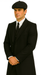 Brand New Quality 1920's English Style Peaky Blinders Style Vested Peaky Blinders Suits - Peaky Blinders Outfit + Overcoat + Hat (Peaky Blinder Custome)